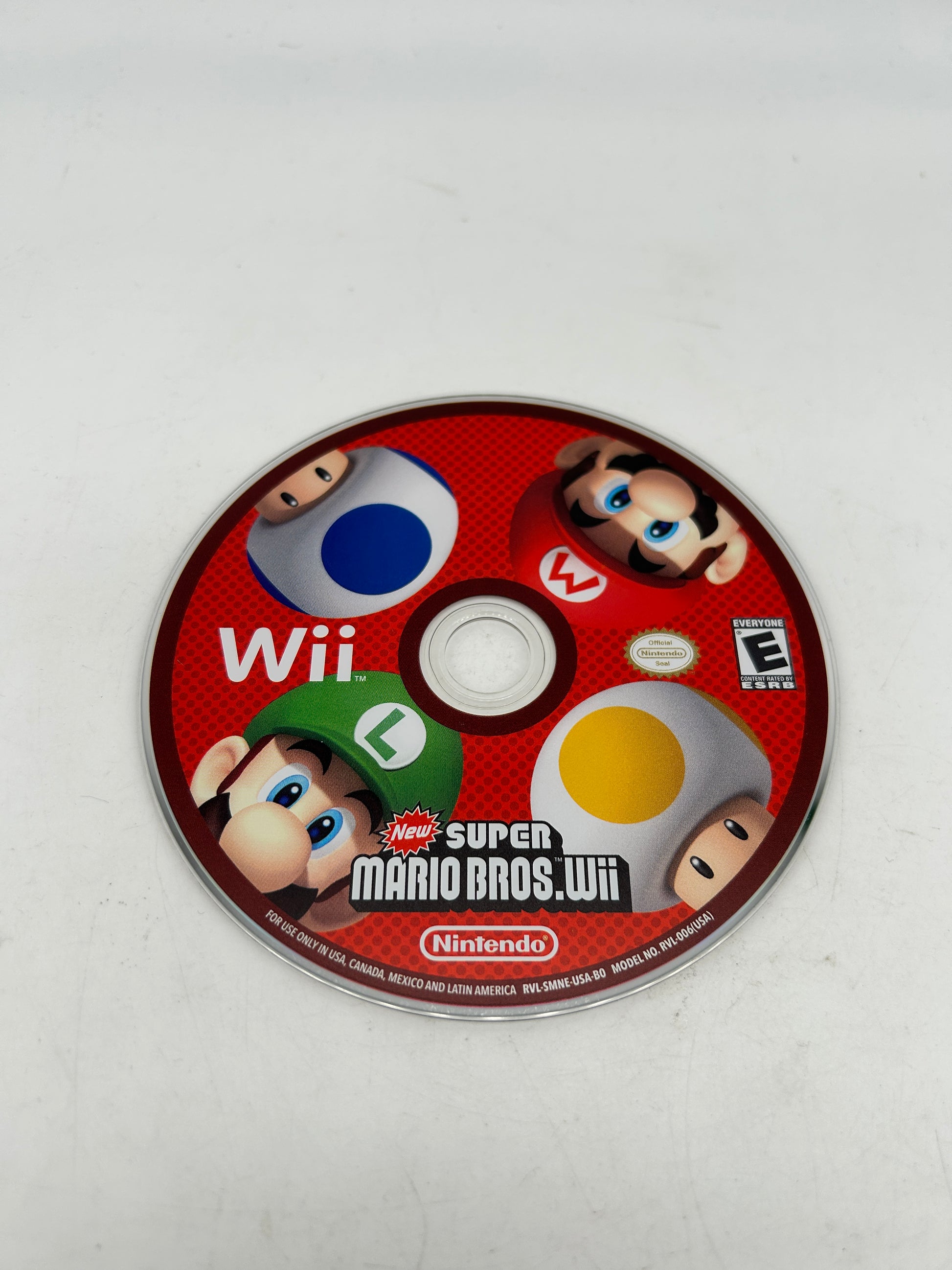 PiXEL-RETRO.COM : NINTENDO WII COMPLET CIB BOX MANUAL GAME NTSC NEW SUPER MARIO BROS. WII