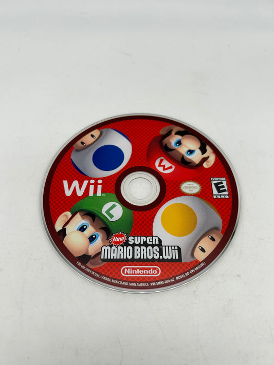 PiXEL-RETRO.COM : NINTENDO WII COMPLET CIB BOX MANUAL GAME NTSC NEW SUPER MARIO BROS. WII