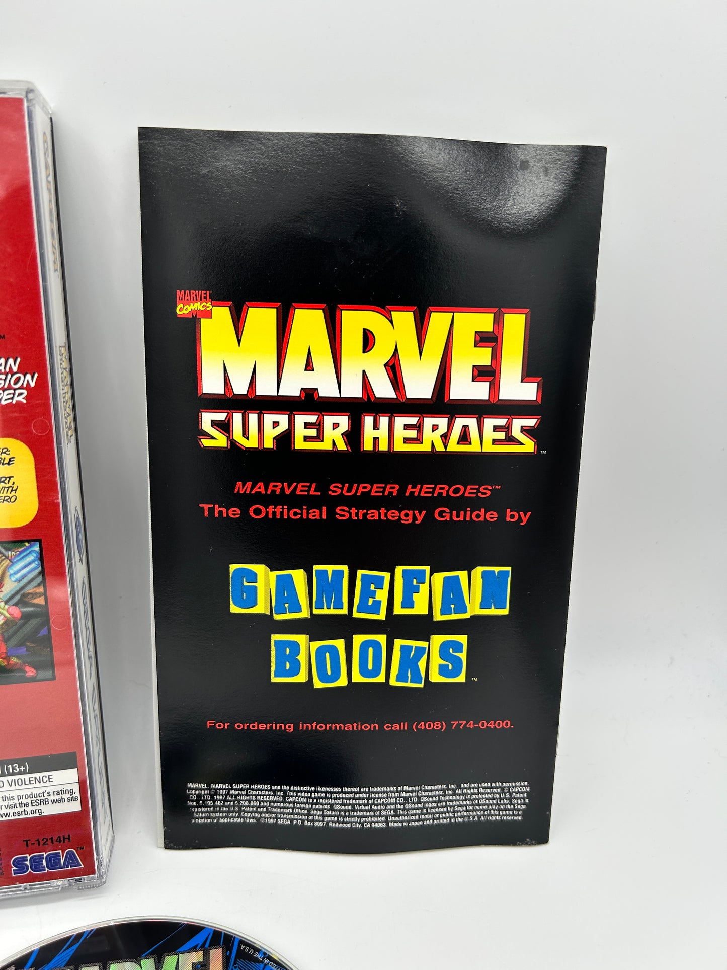 SEGA SATURN | MARVEL SUPER HEROES