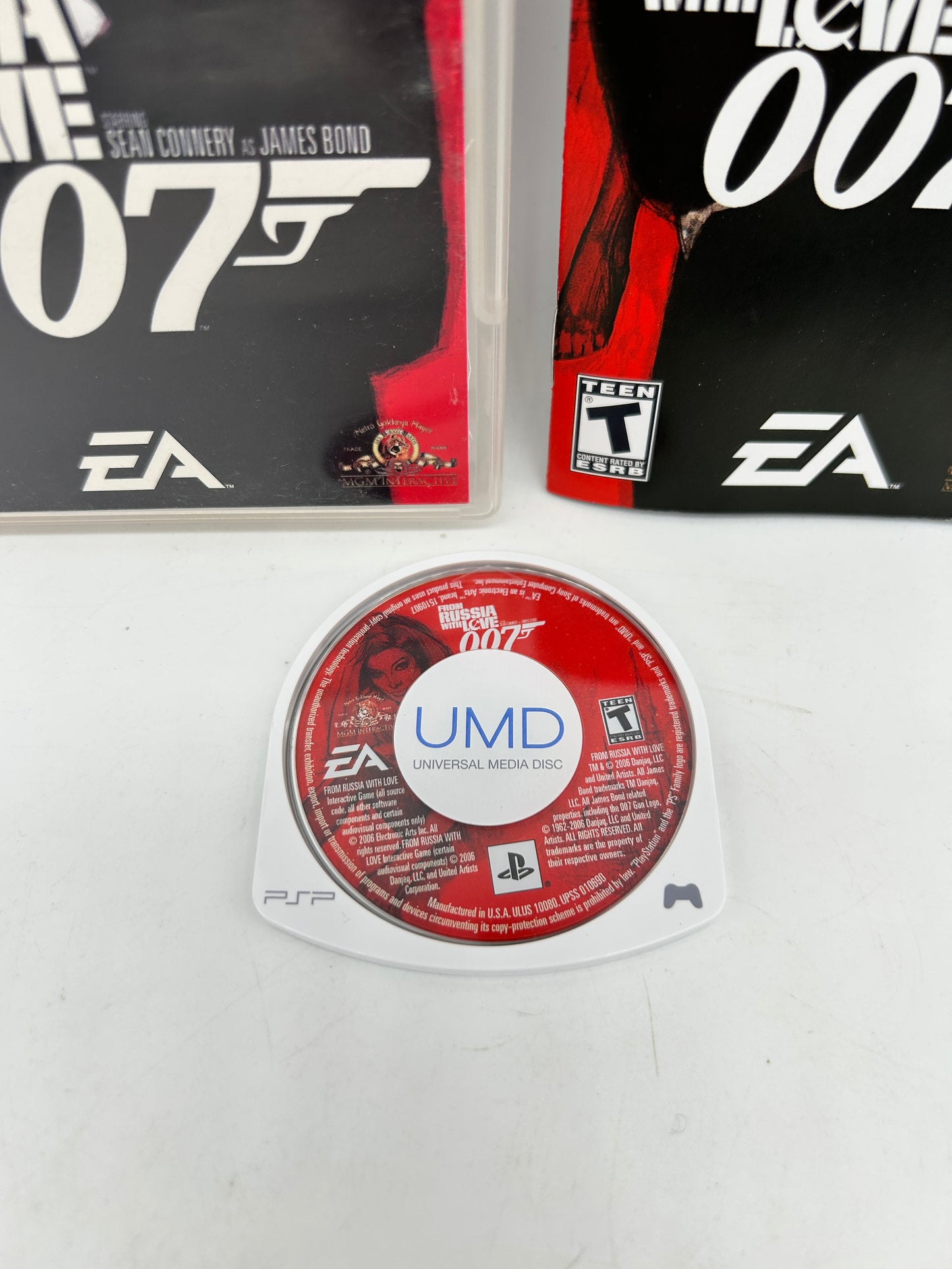 SONY PLAYSTATION PORTABLE [PSP] | 007 FROM RUSSIA WITH LOVE