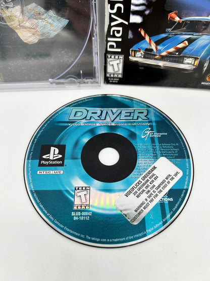 SONY PLAYSTATiON [PS1] | DRiVER YOU ARE THE WHEELMAN