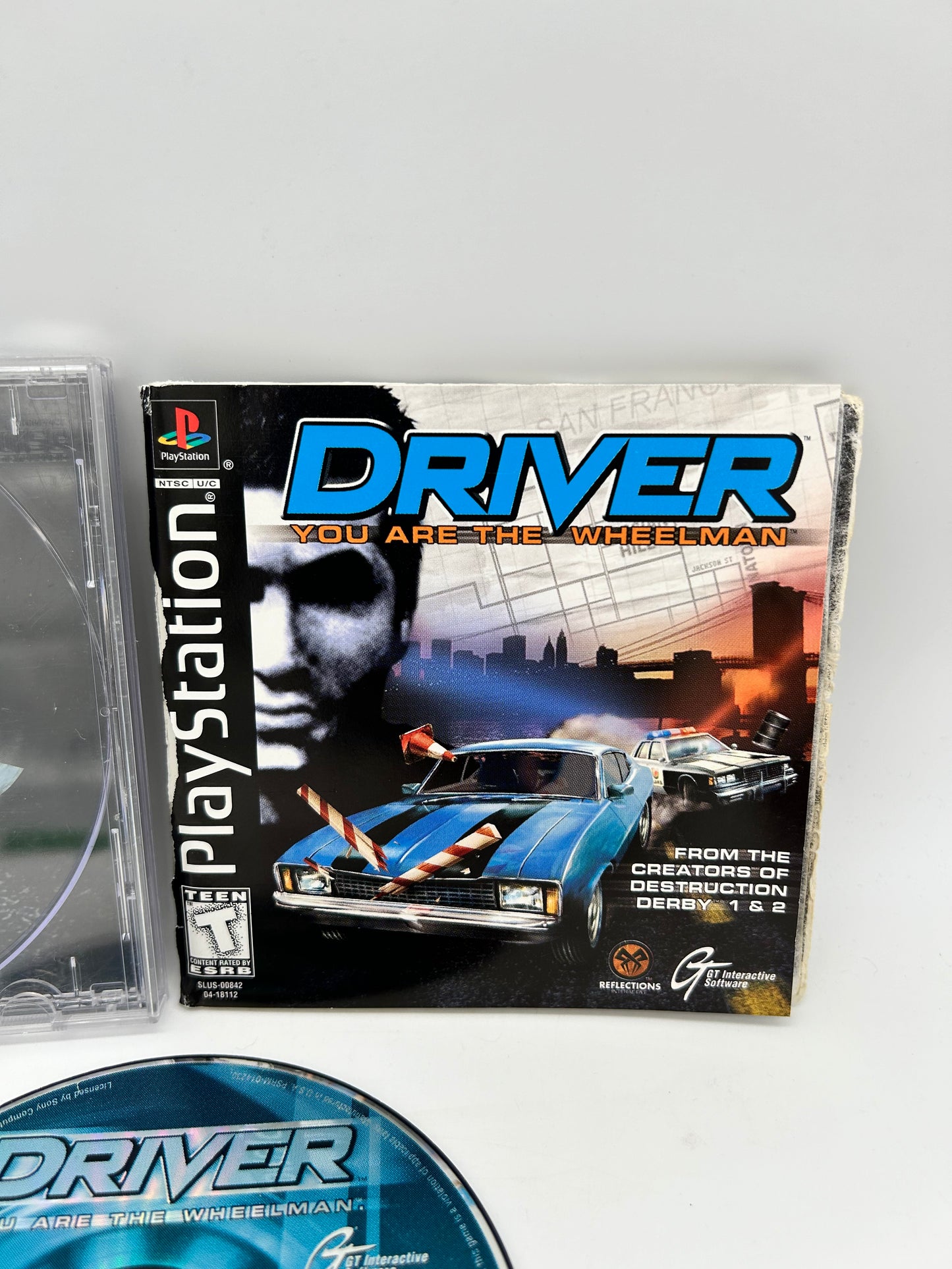 SONY PLAYSTATiON [PS1] | DRiVER YOU ARE THE WHEELMAN