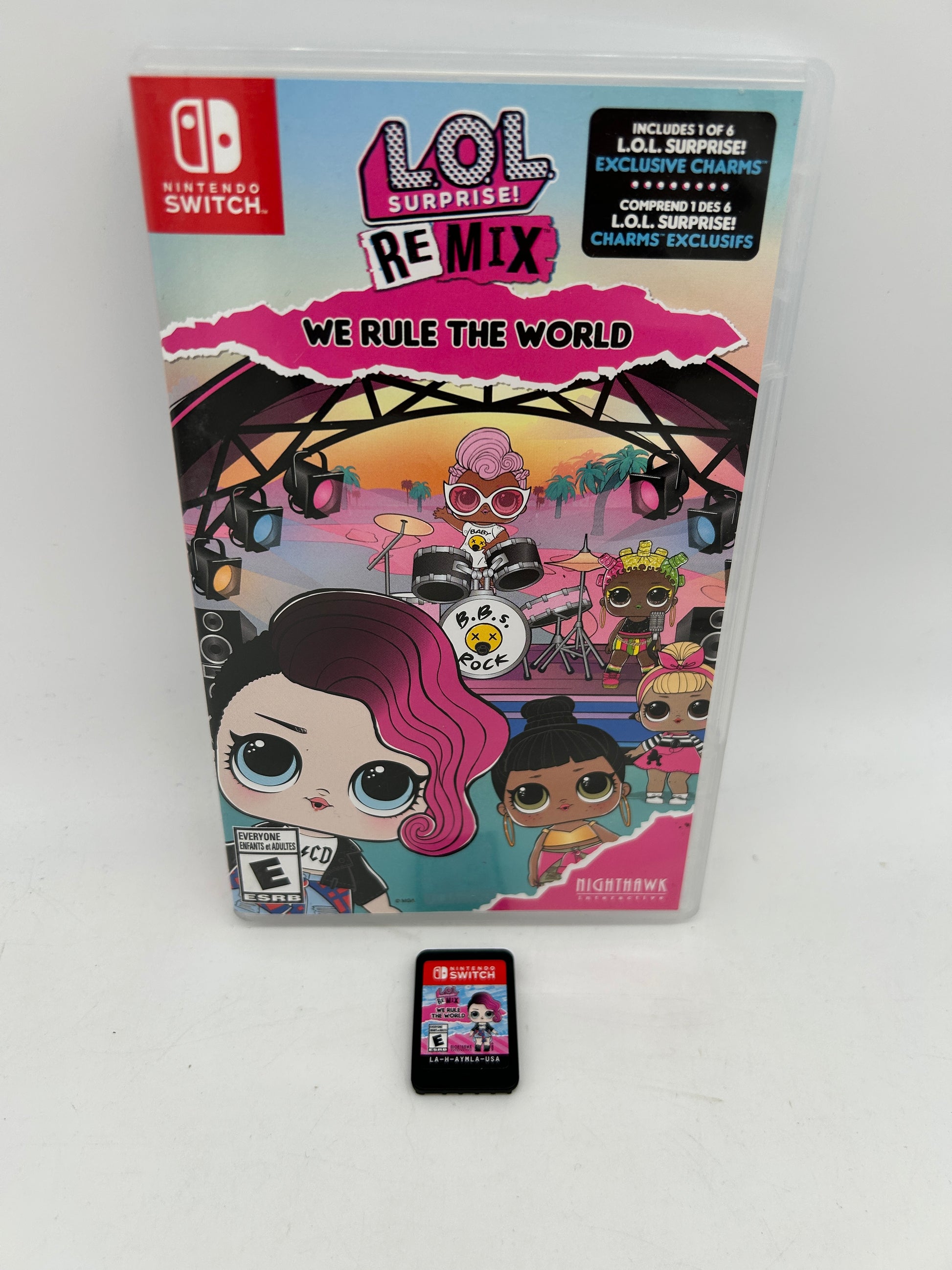 PiXEL-RETRO.COM : NINTENDO SWITCH COMPLETE IN BOX COMPLETE MANUAL GAME NTSC LOL L.O.L. SURPRISE REMIX WE RULE THE WORLD