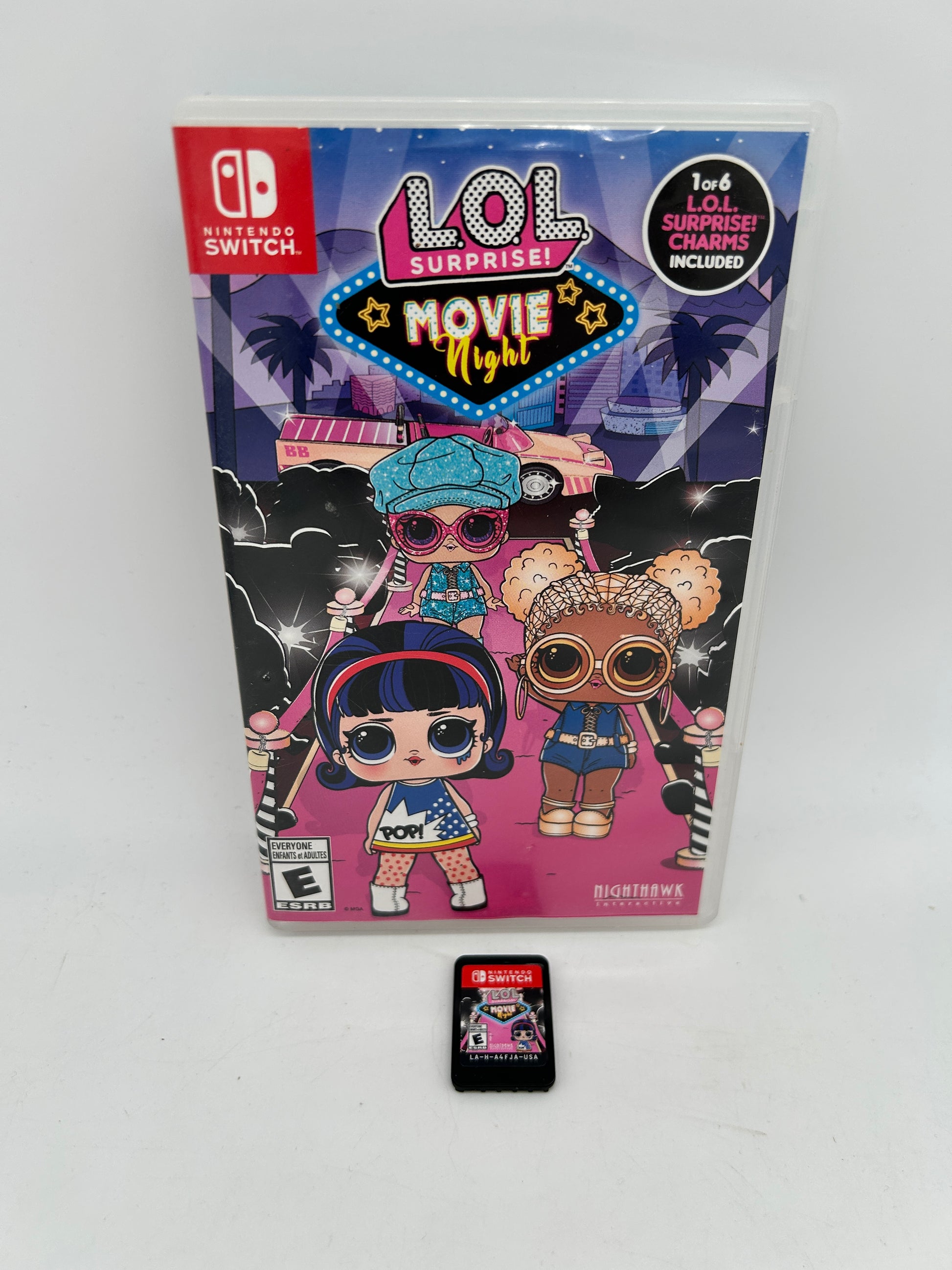 PiXEL-RETRO.COM : NINTENDO SWITCH COMPLETE IN BOX COMPLETE MANUAL GAME NTSC LOL L.O.L. SURPRISE MOVIE NIGHT