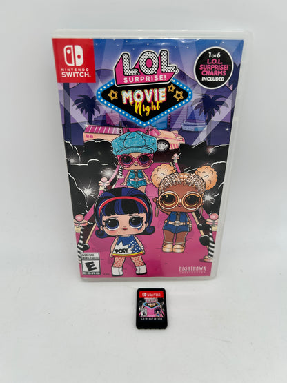 PiXEL-RETRO.COM : NINTENDO SWITCH COMPLETE IN BOX COMPLETE MANUAL GAME NTSC LOL L.O.L. SURPRISE MOVIE NIGHT