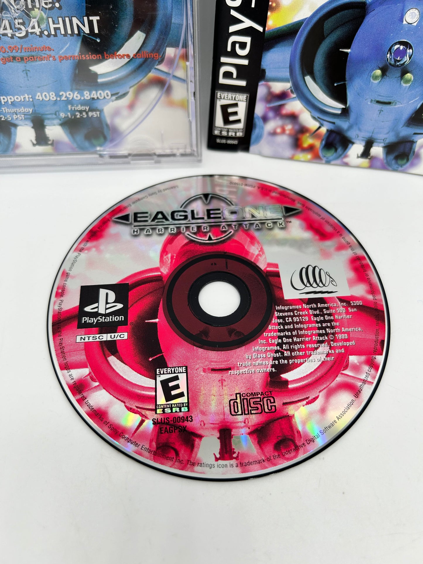 SONY PLAYSTATiON [PS1] | EAGLE ONE HARRiER ATTACK