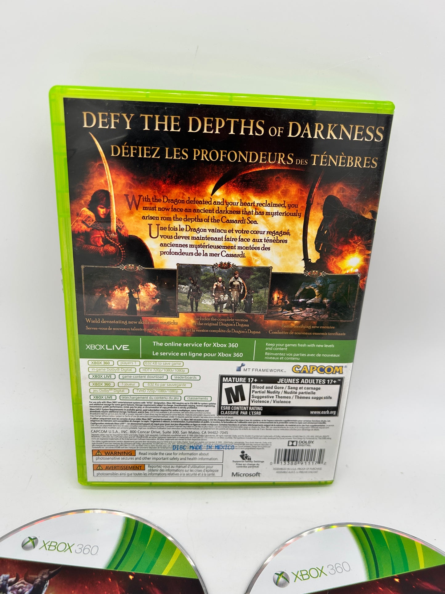 MiCROSOFT XBOX 360 | DRAGONS DOGMA DARK ARiSEN