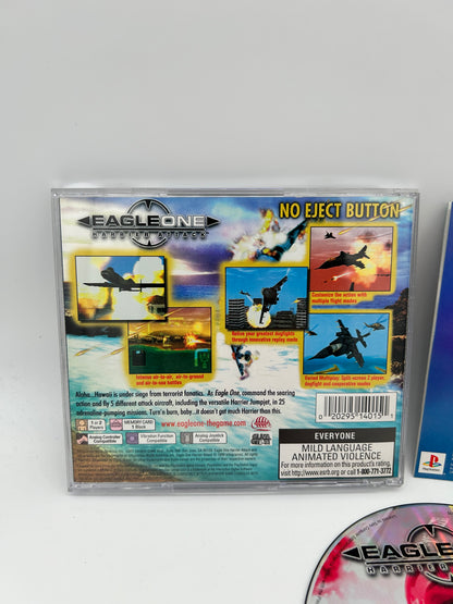 SONY PLAYSTATiON [PS1] | EAGLE ONE HARRiER ATTACK