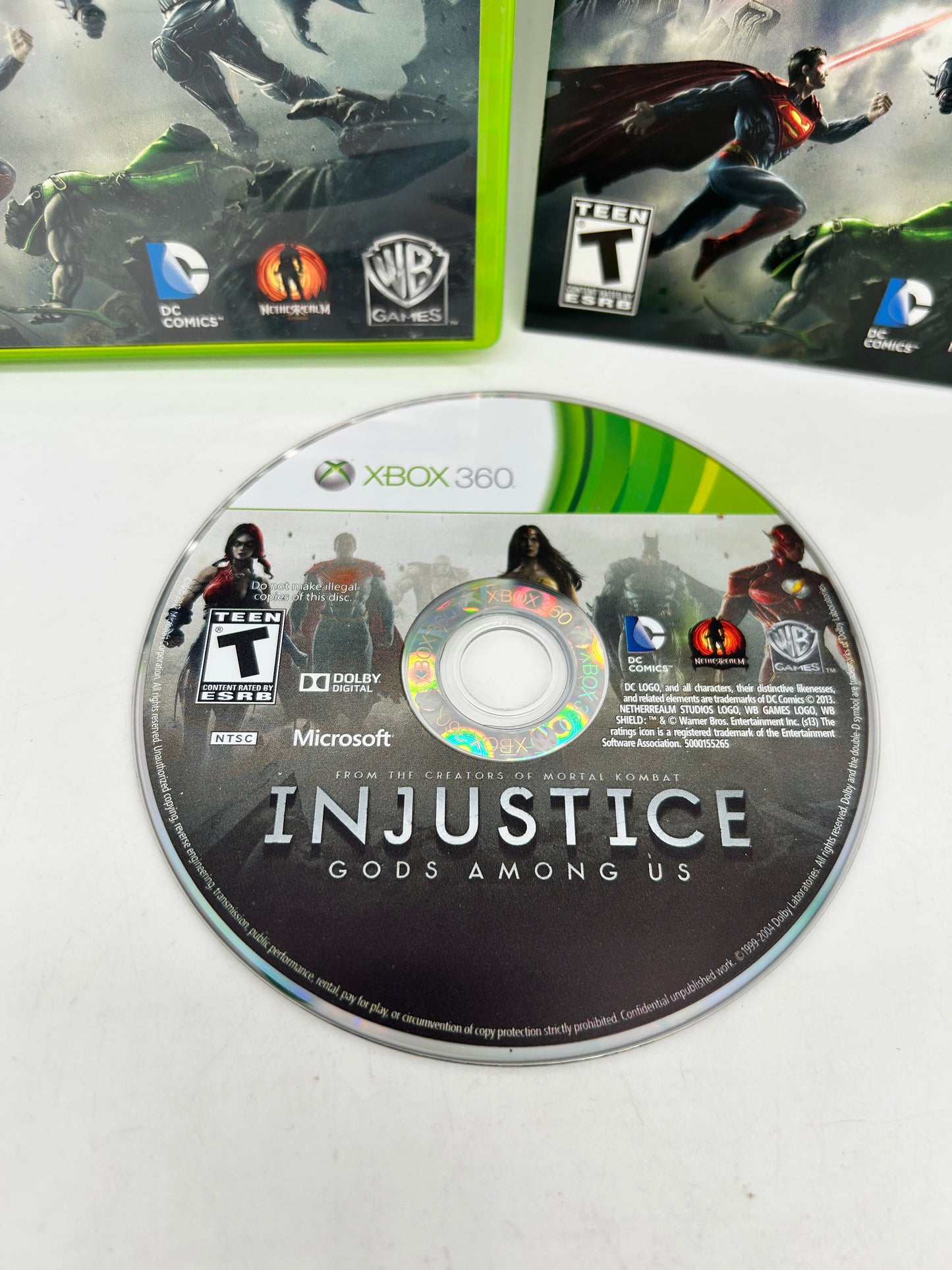 MICROSOFT XBOX 360 | INJUSTICE GODS AMONG US