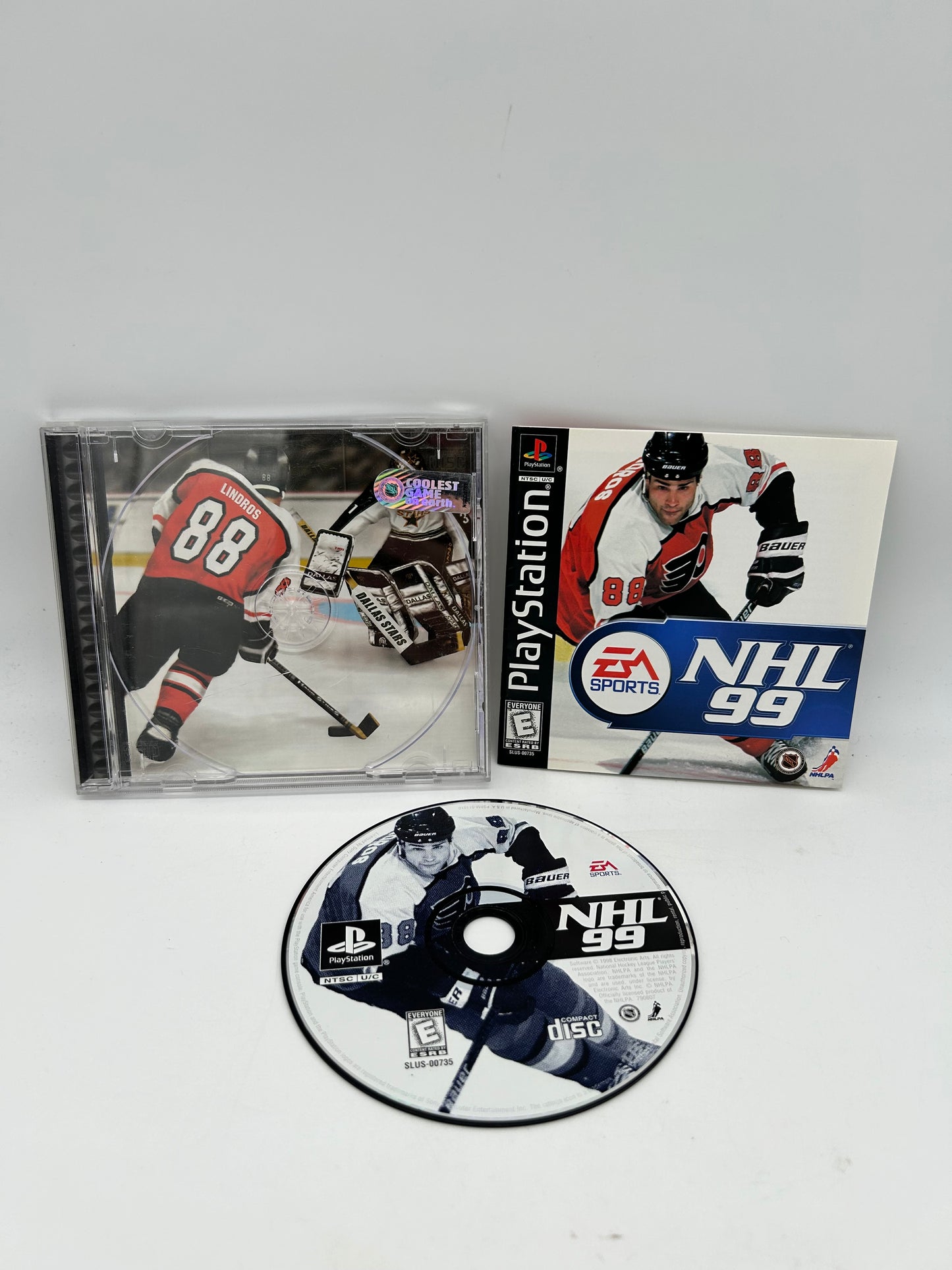 PiXEL-RETRO.COM : SONY PLAYSTATION (PS1) COMPLETE CIB BOX MANUAL GAME NHL 99