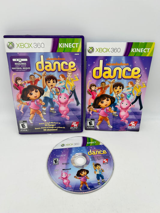 PiXEL-RETRO.COM : MICROSOFT XBOX 360 COMPLETE CIB BOX MANUAL GAME NTSC NICKELODEON DANCE