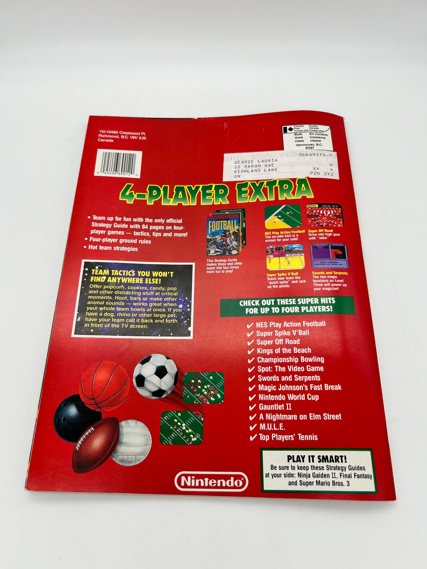 NiNTENDO POWER | VOLUME 19 4-PLAYER EXTRA STRATEGY GUIDE