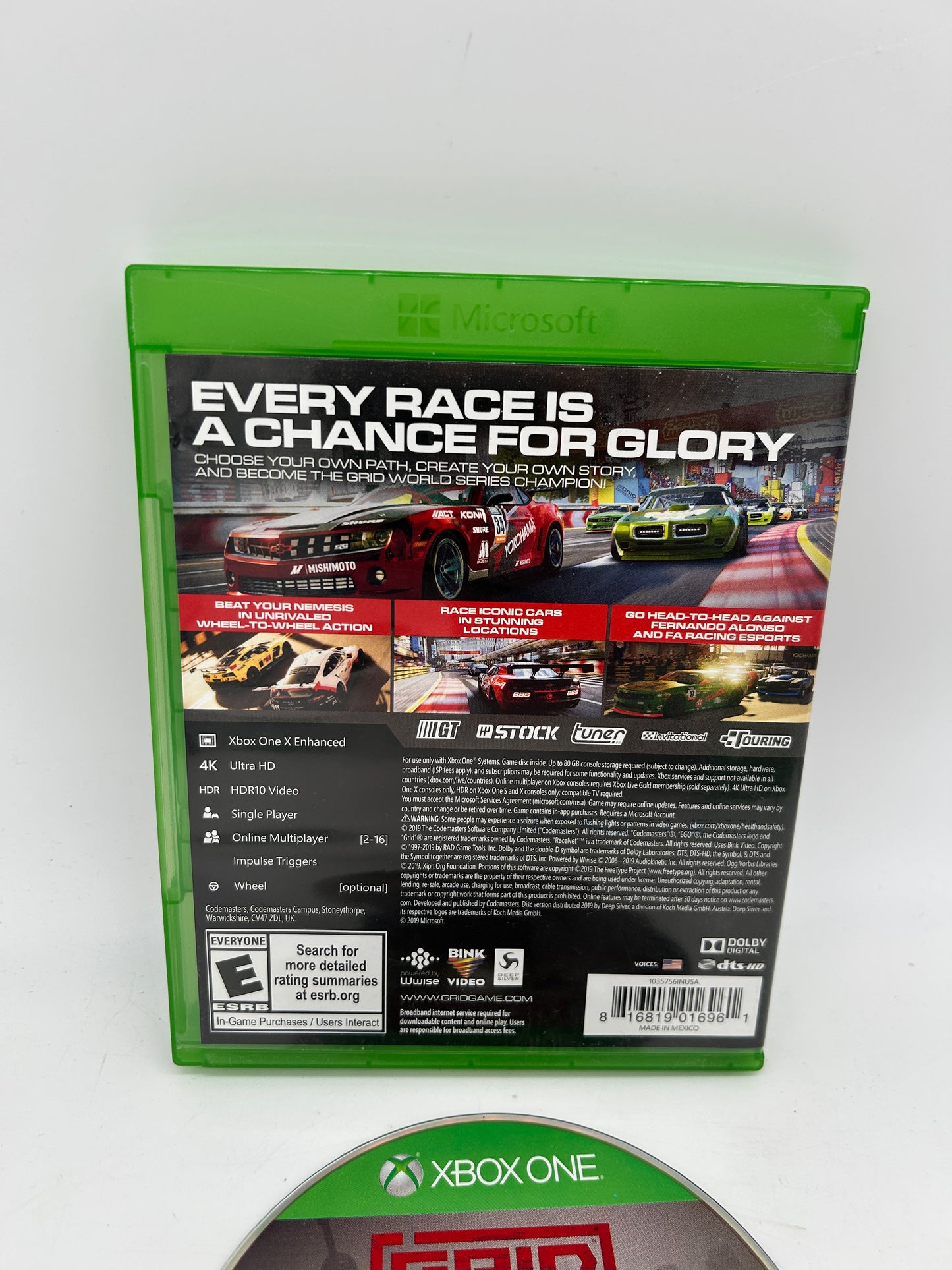 MICROSOFT XBOX ONE | GRiD