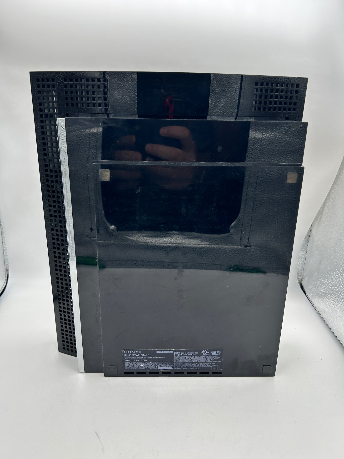 SONY PLAYSTATiON 3 [PS3] CONSOLE | ORiGiNALE BLACK 80GB (FAT BLACK) | BACKWARDS COMPATiBLE PS1 PS2 BACKWARDS COMPATiBLE | CECHE01