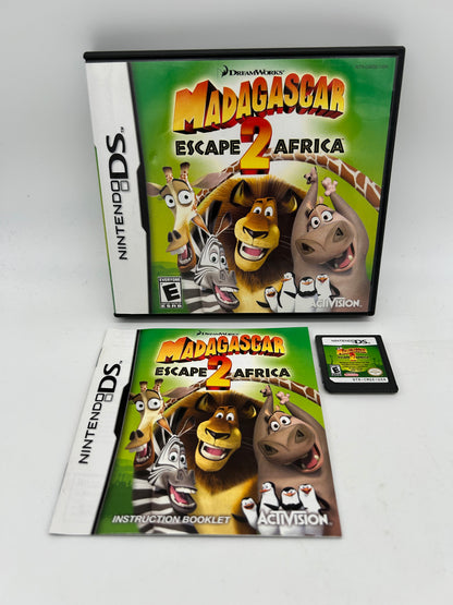 PiXEL-RETRO.COM : NINTENDO DS (DS) COMPLETE CIB BOX MANUAL GAME NTSC MADAGASCAR ESCAPE 2 AFRICA