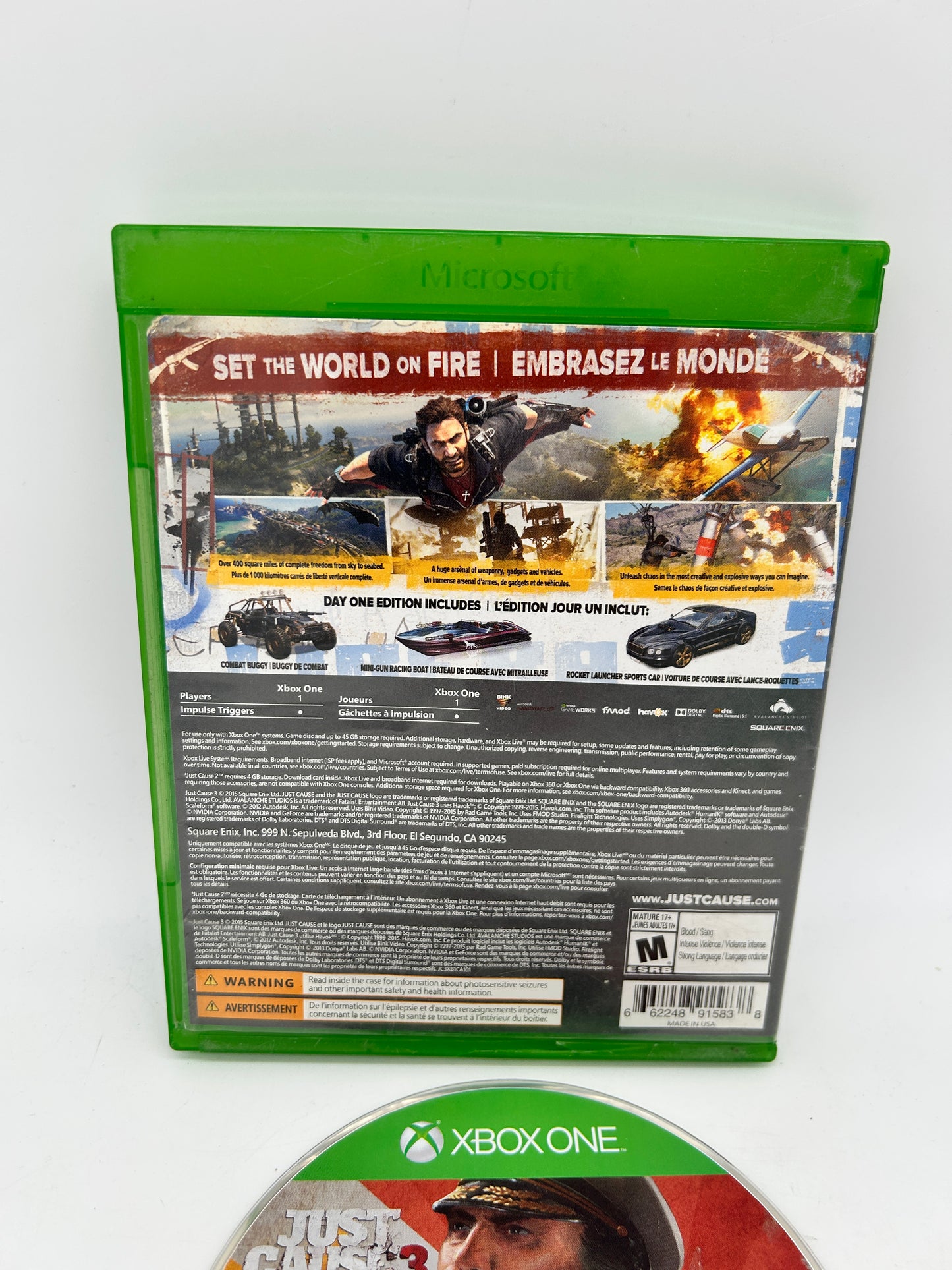 MiCROSOFT XBOX ONE | JUST CAUSE 3