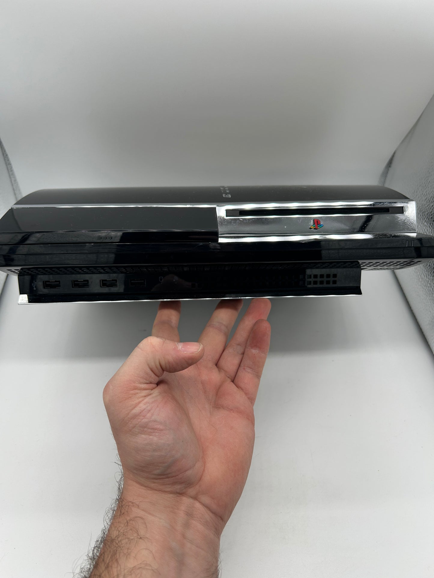 SONY PLAYSTATiON 3 [PS3] CONSOLE | ORiGiNALE BLACK 80GB (FAT BLACK) | BACKWARDS COMPATiBLE PS1 PS2 BACKWARDS COMPATiBLE | CECHE01