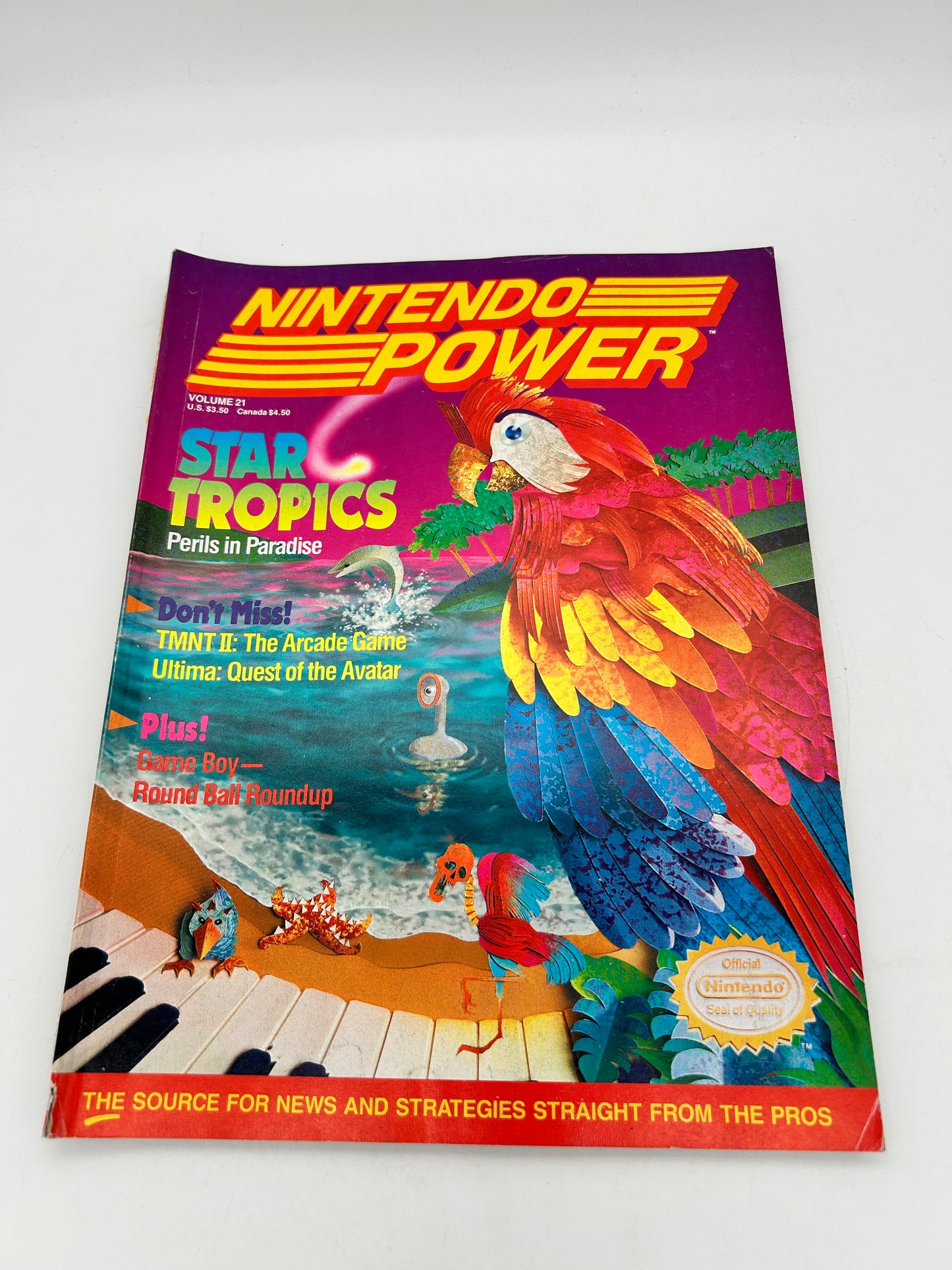 PiXEL-RETRO.COM : NINTENDO POWER GUIDE OFFICIAL VOLUME 21 FEBRUARY 1991