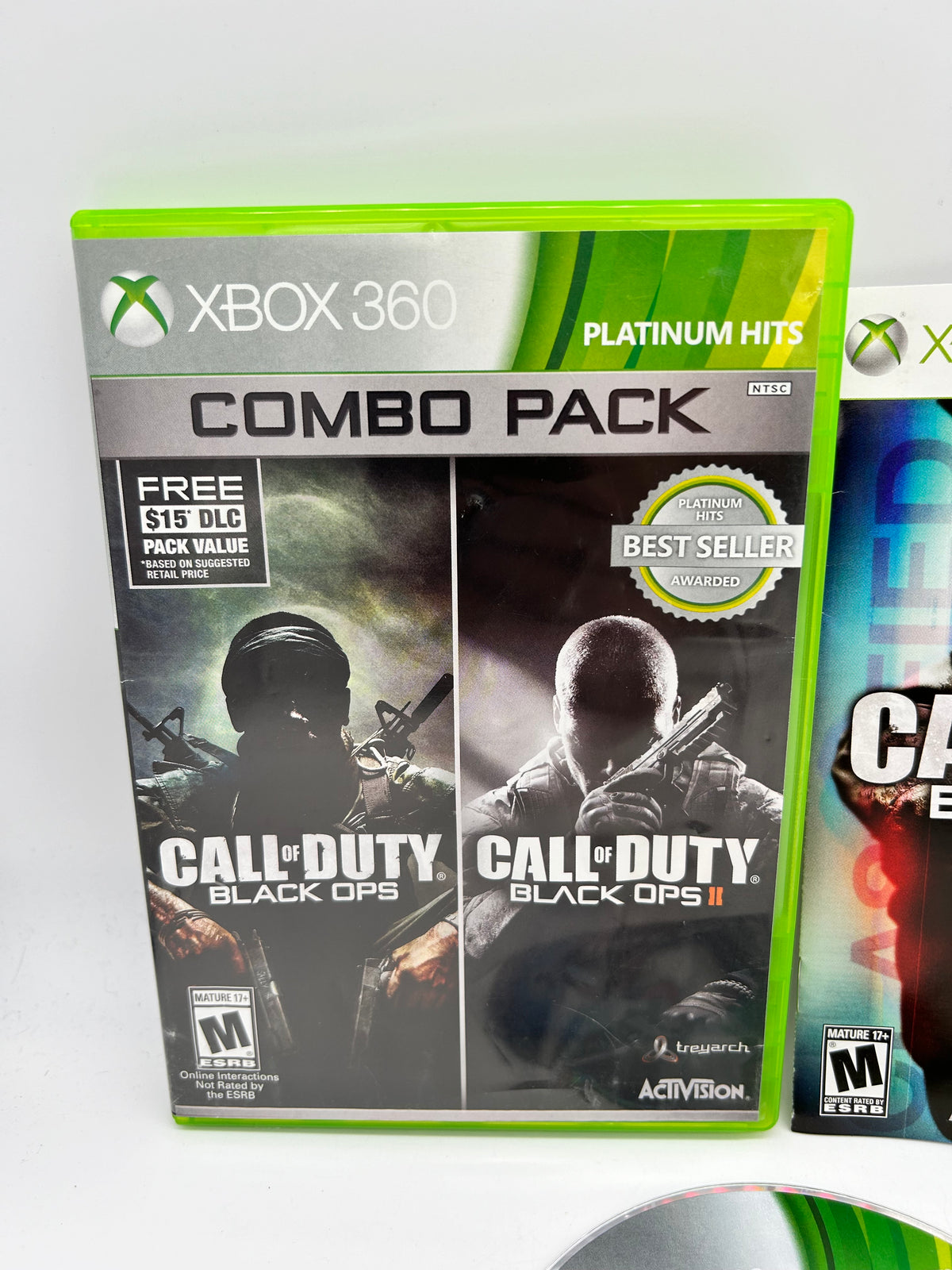 Microsoft XBOX 360 | CALL OF DUTY BLACK OPS II COMBO PACK | PLATiNUM HiTS