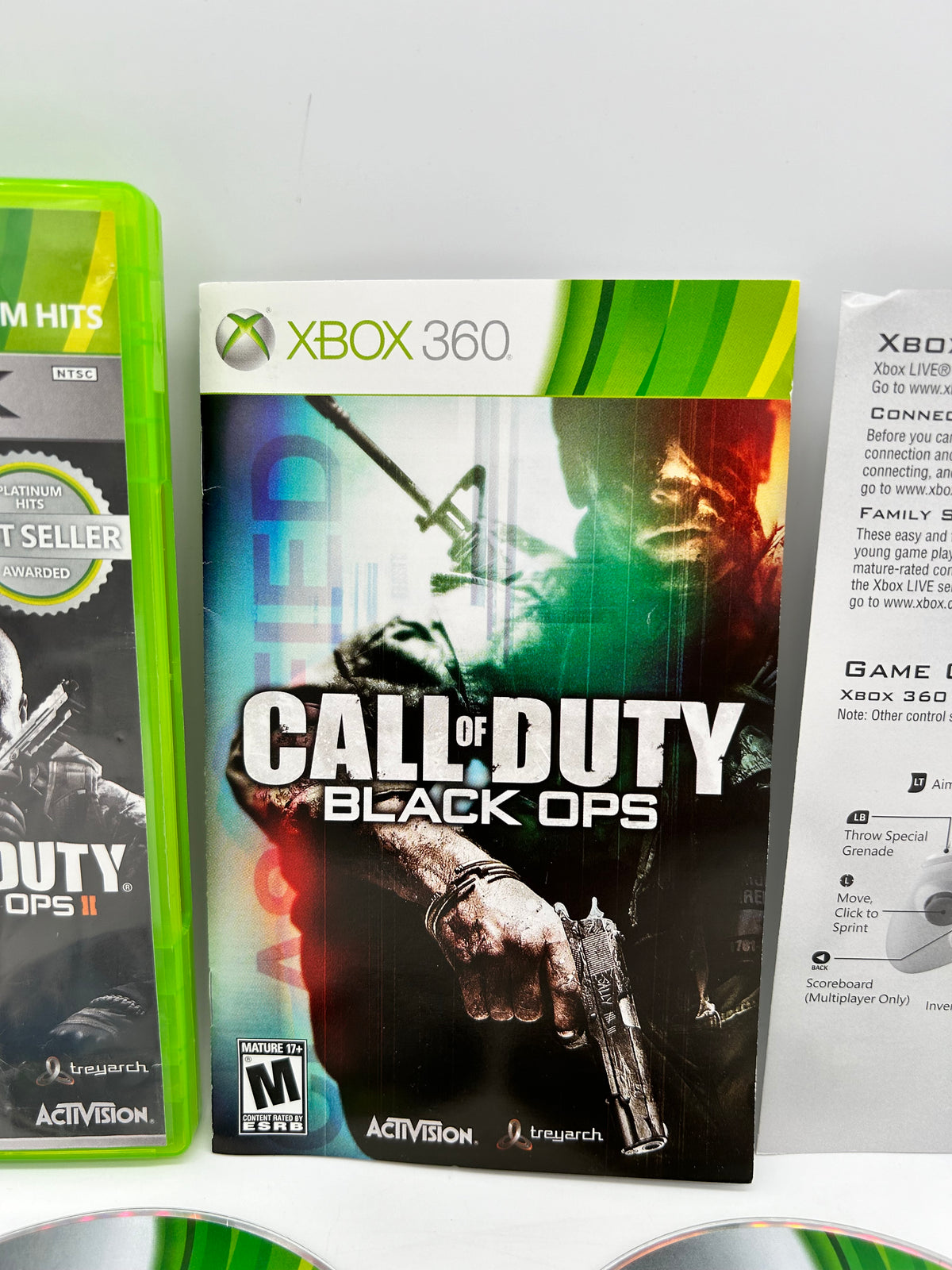 Microsoft XBOX 360 | CALL OF DUTY BLACK OPS II COMBO PACK | PLATiNUM HiTS