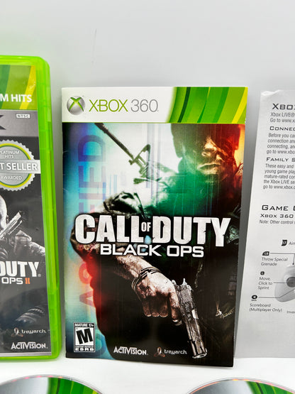 Microsoft XBOX 360 | CALL OF DUTY BLACK OPS II COMBO PACK | PLATiNUM HiTS