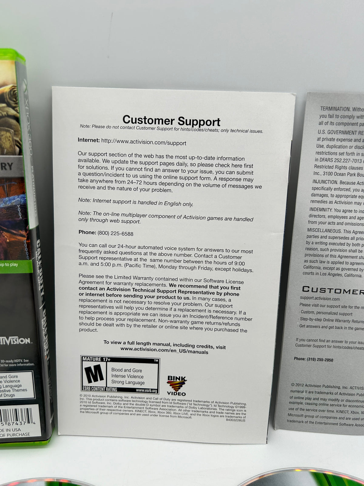 Microsoft XBOX 360 | CALL OF DUTY BLACK OPS II COMBO PACK | PLATiNUM HiTS