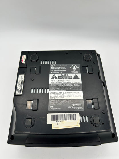 SEGA DREAMCAST CONSOLE | BLACK MODEL SPORTS HKT-3020