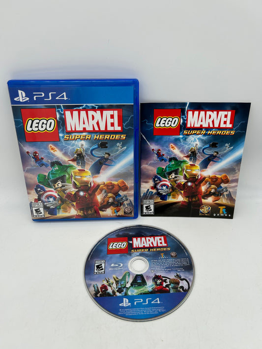 PiXEL-RETRO.COM : SONY PLAYSTATION 4 (PS4) COMPLETE CIB BOX MANUAL GAME NTSC LEGO MARVEL SUPER HEROES