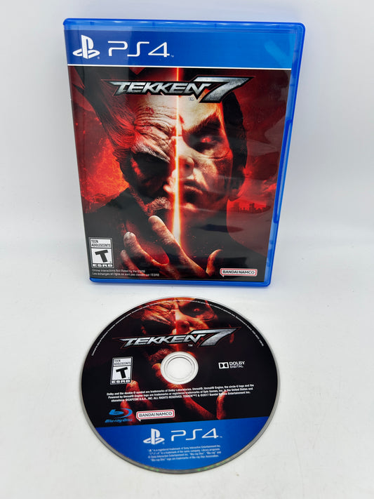 PiXEL-RETRO.COM : SONY PLAYSTATION 4 (PS4) COMPLETE CIB BOX MANUAL GAME NTSC TEKKEN 7