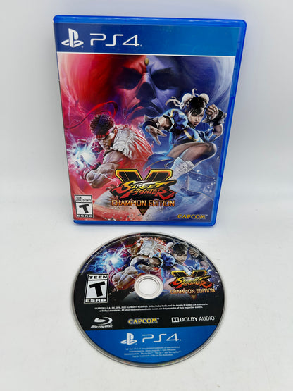 PiXEL-RETRO.COM : SONY PLAYSTATION 4 (PS4) COMPLETE CIB BOX MANUAL GAME NTSC STREET FIGHTERS V CHAMPION EDITION