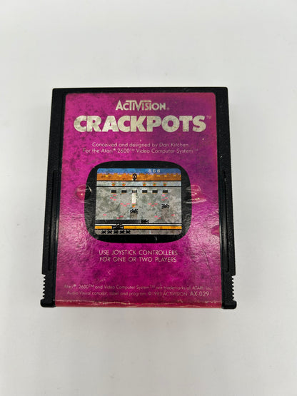 PiXEL-RETRO.COM : ATARI 2600 GAME NTSC CRACKPOTS