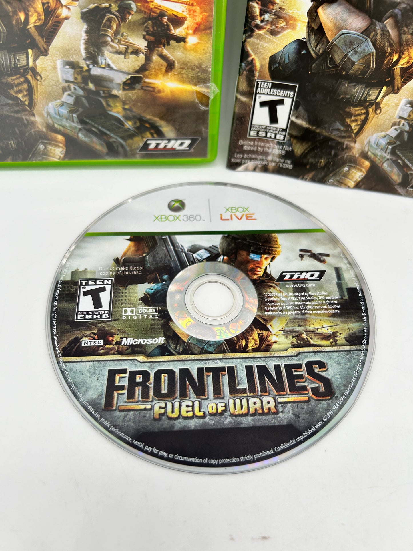 Microsoft XBOX 360 | FRONTLiNES FUEL OF WAR