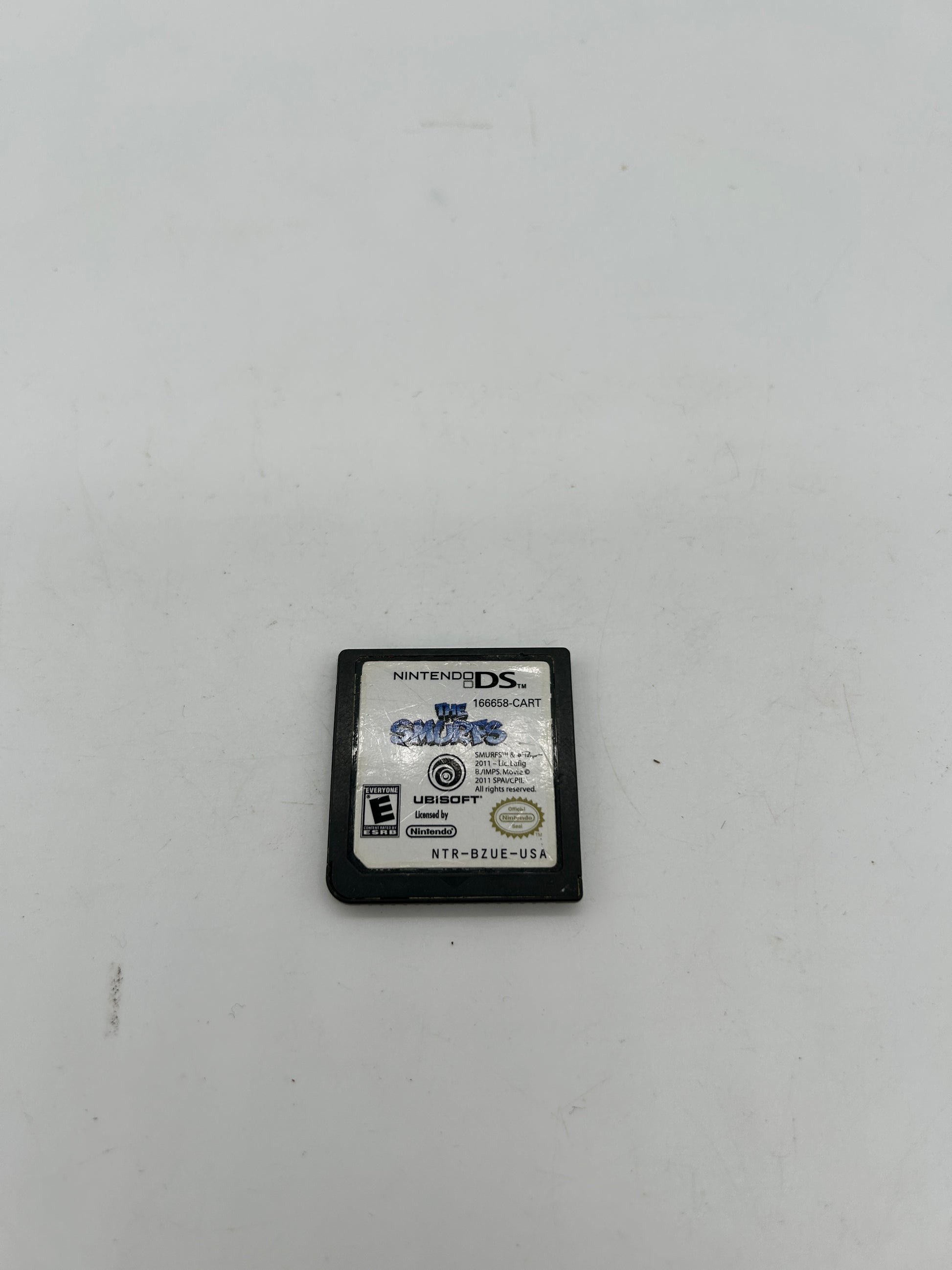 PiXEL-RETRO.COM : NINTENDO DS (DS) COMPLETE CIB BOX MANUAL GAME NTSC THE SMURFS