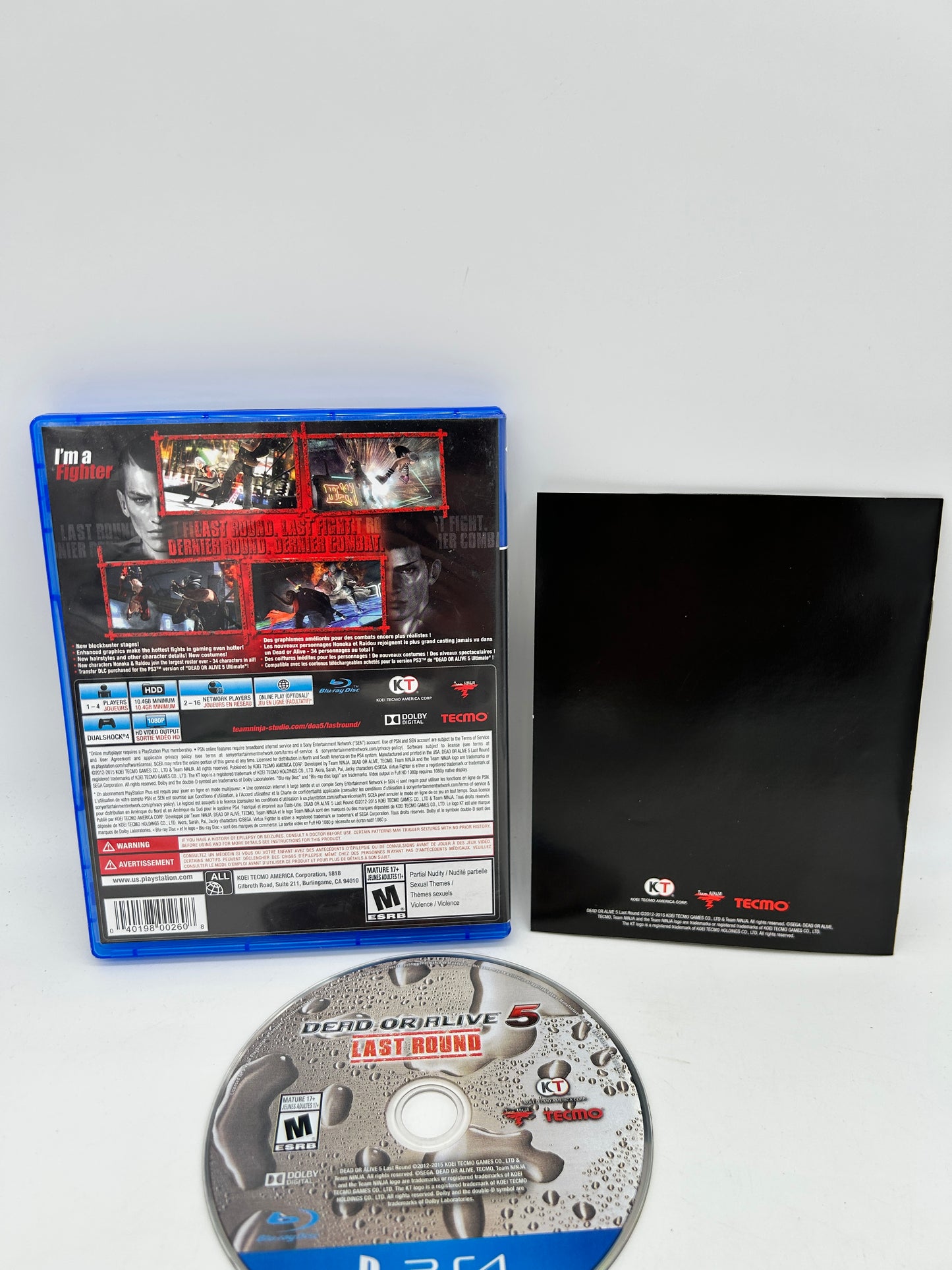 SONY PLAYSTATiON 4 [PS4] | DEAD OR ALiVE 5 LAST ROUND