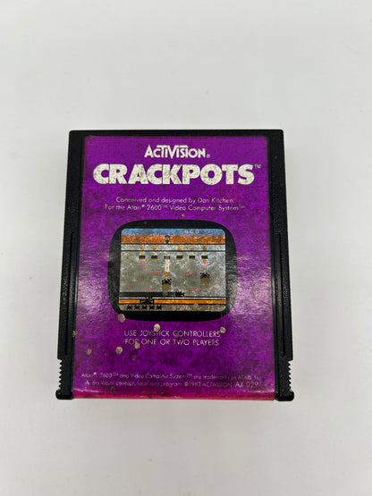 PiXEL-RETRO.COM : ATARI 2600 GAME NTSC CRACKPOTS