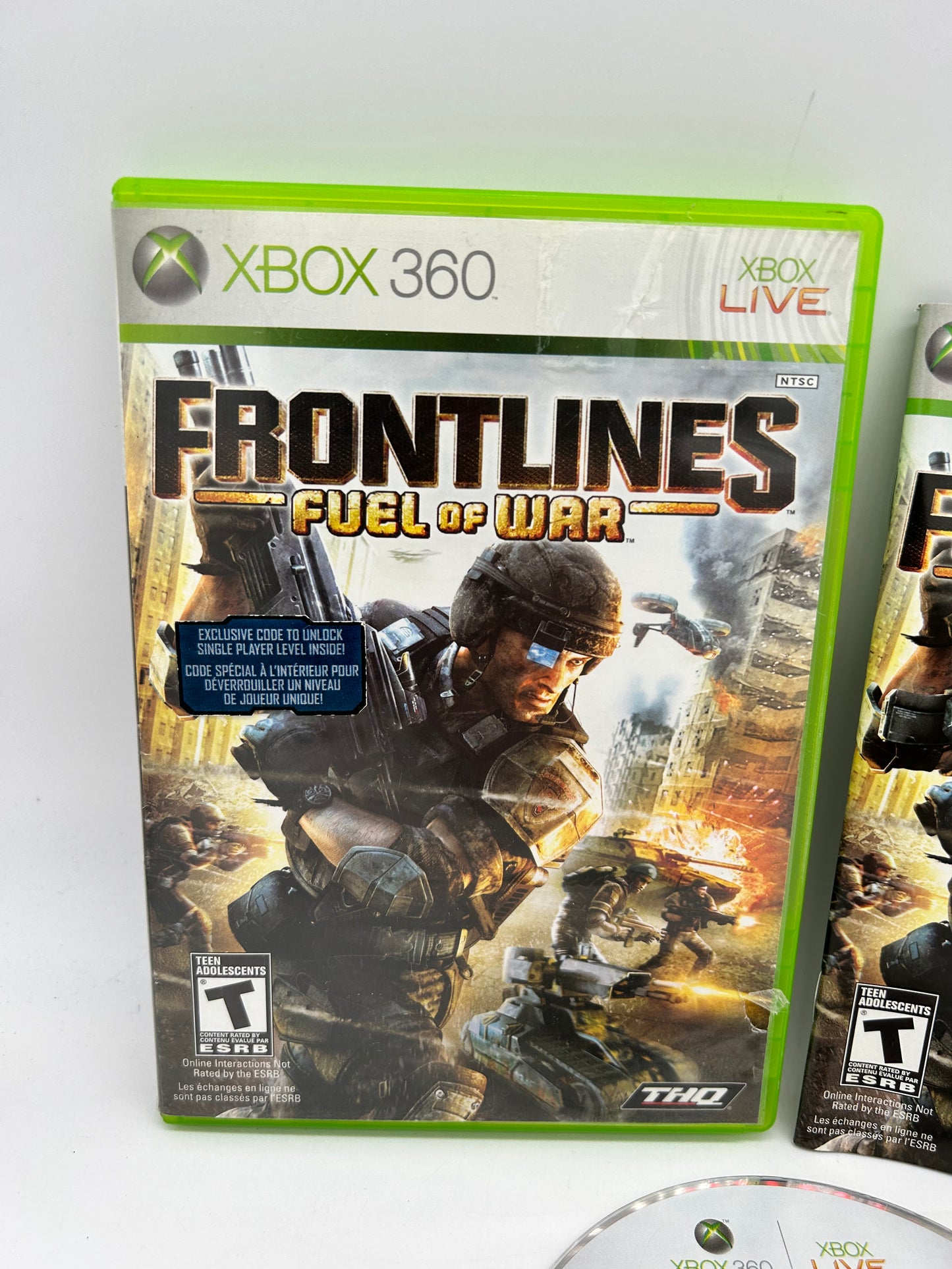 MiCROSOFT XBOX 360 | FRONTLiNES FUEL OF WAR