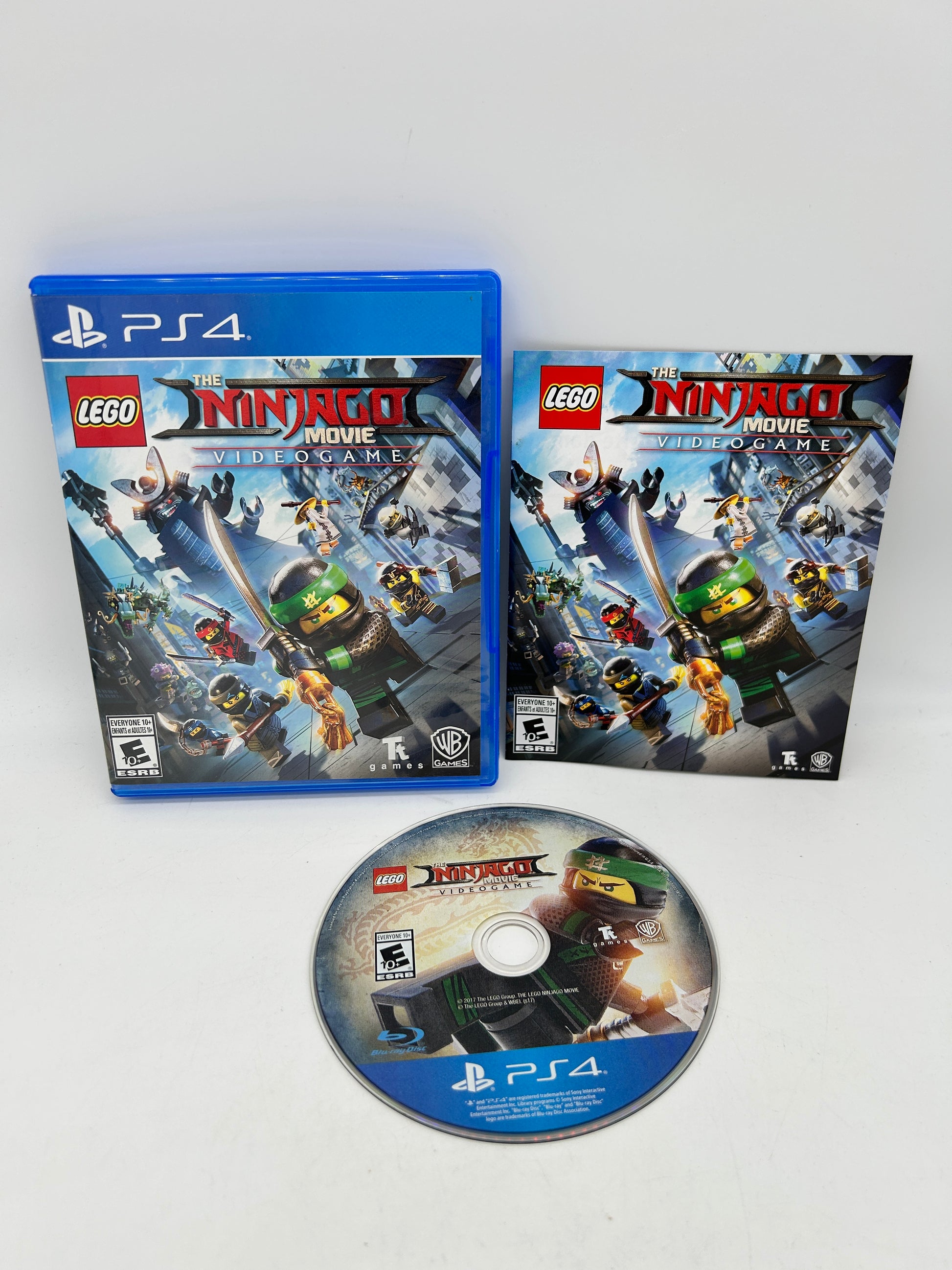 PiXEL-RETRO.COM : SONY PLAYSTATION 4 (PS4) COMPLETE CIB BOX MANUAL GAME NTSC LEGO THE NINJAGO MOVIE VIDEOGAME