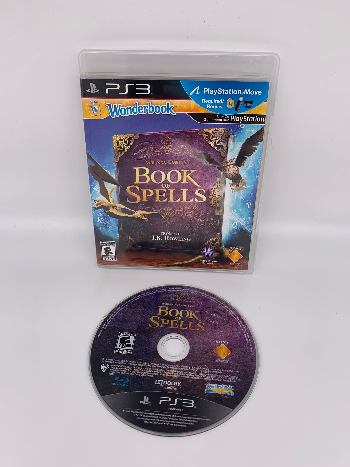 PiXEL-RETRO.COM : SONY PLAYSTATION 3 (PS3) COMPLET CIB BOX MANUAL GAME NTSC WONDERBOOK BOOK OF SPELLS