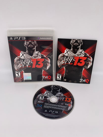 PiXEL-RETRO.COM : SONY PLAYSTATION 3 (PS3) COMPLET CIB BOX MANUAL GAME NTSC WWE 13