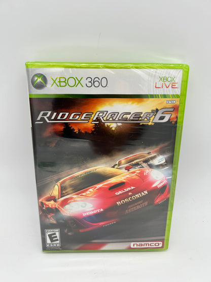 PiXEL-RETRO.COM : MICROSOFT XBOX 360 COMPLETE CIB BOX MANUAL GAME NTSC NEW SEALED RIDGE RACER 6