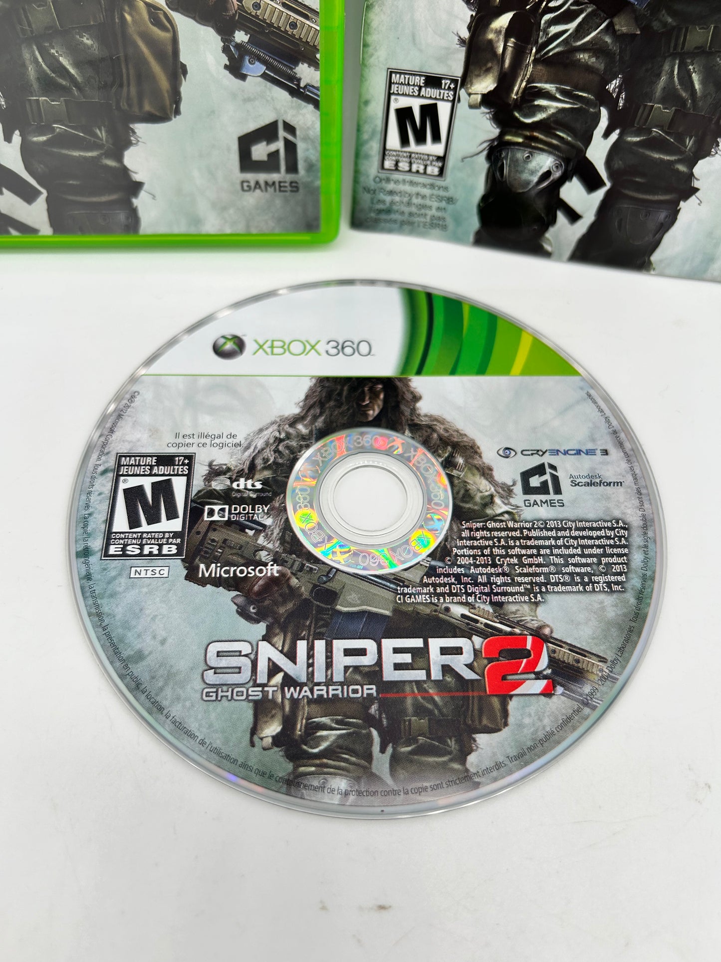 Microsoft XBOX 360 | SNiPER GHOST WARRiOR 2