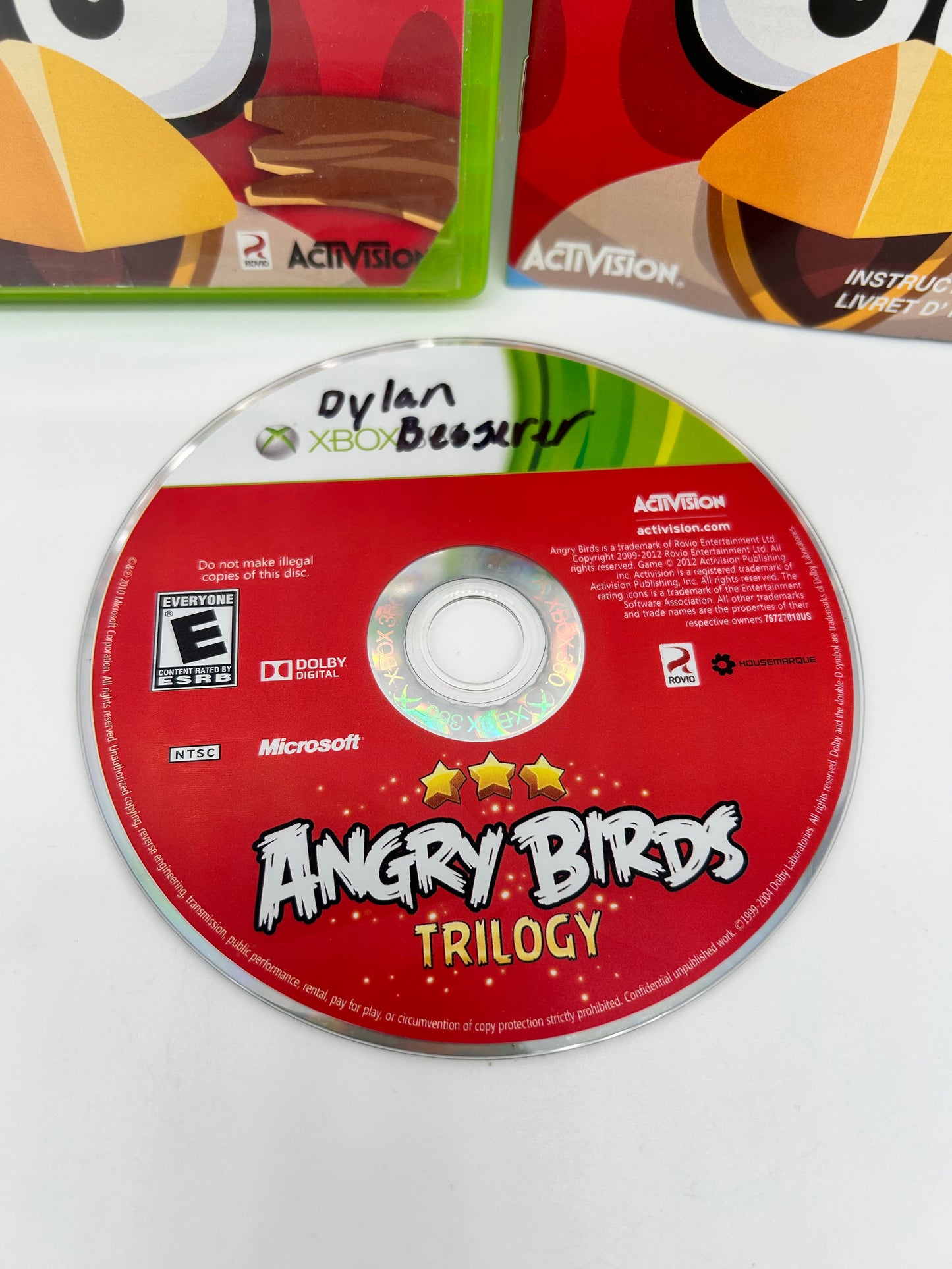 Microsoft XBOX 360 | ANGRY BiRDS TRiLOGY