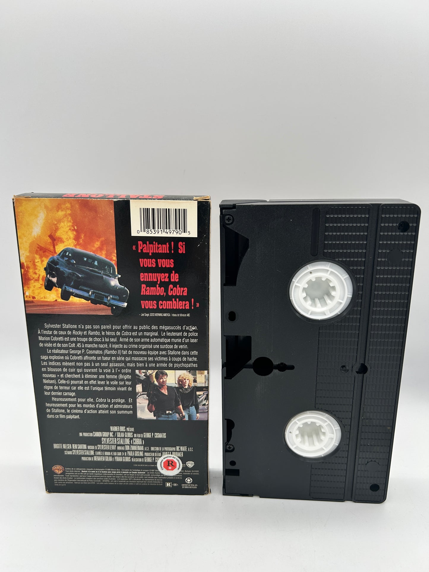 FiLM VHS FRANCAiS | COBRA L'HOMME FORT DE LA JUSTiCE