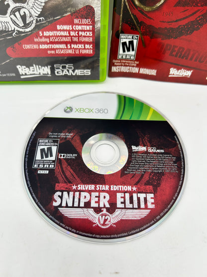 Microsoft XBOX 360 | SNiPER ELiTE V2 | SILVER EDiTiON