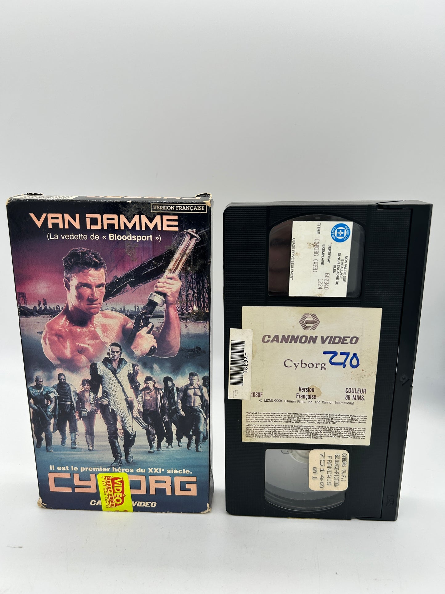 FiLM VHS FRANCAiS | CYBORG