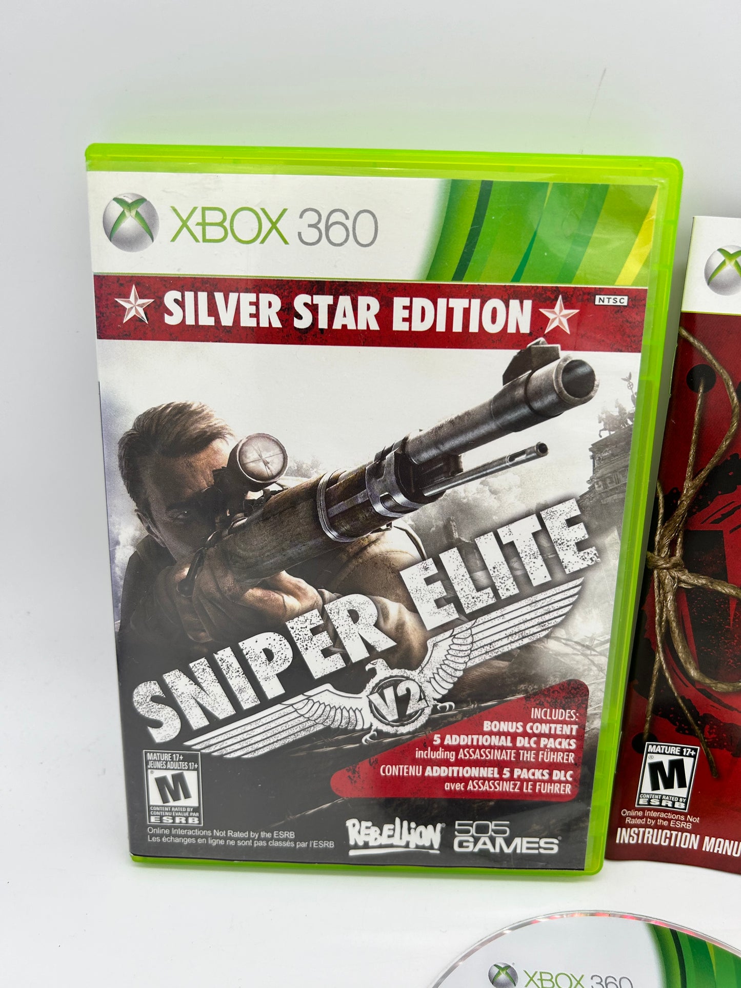 Microsoft XBOX 360 | SNiPER ELiTE V2 | SILVER EDiTiON