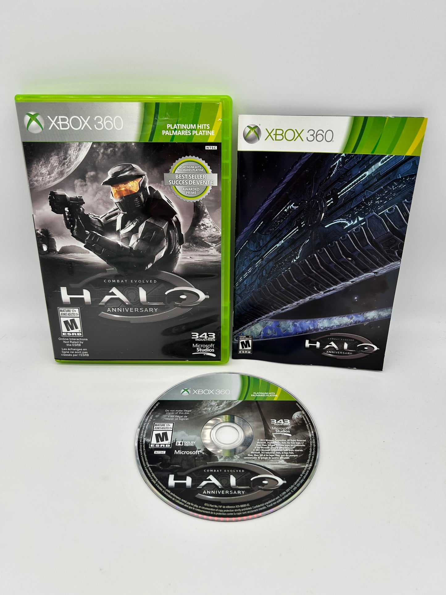 PiXEL-RETRO.COM : MICROSOFT XBOX 360 COMPLETE CIB BOX MANUAL GAME NTSC HALO COMBAT EVOLVED ANNIVERSARY 