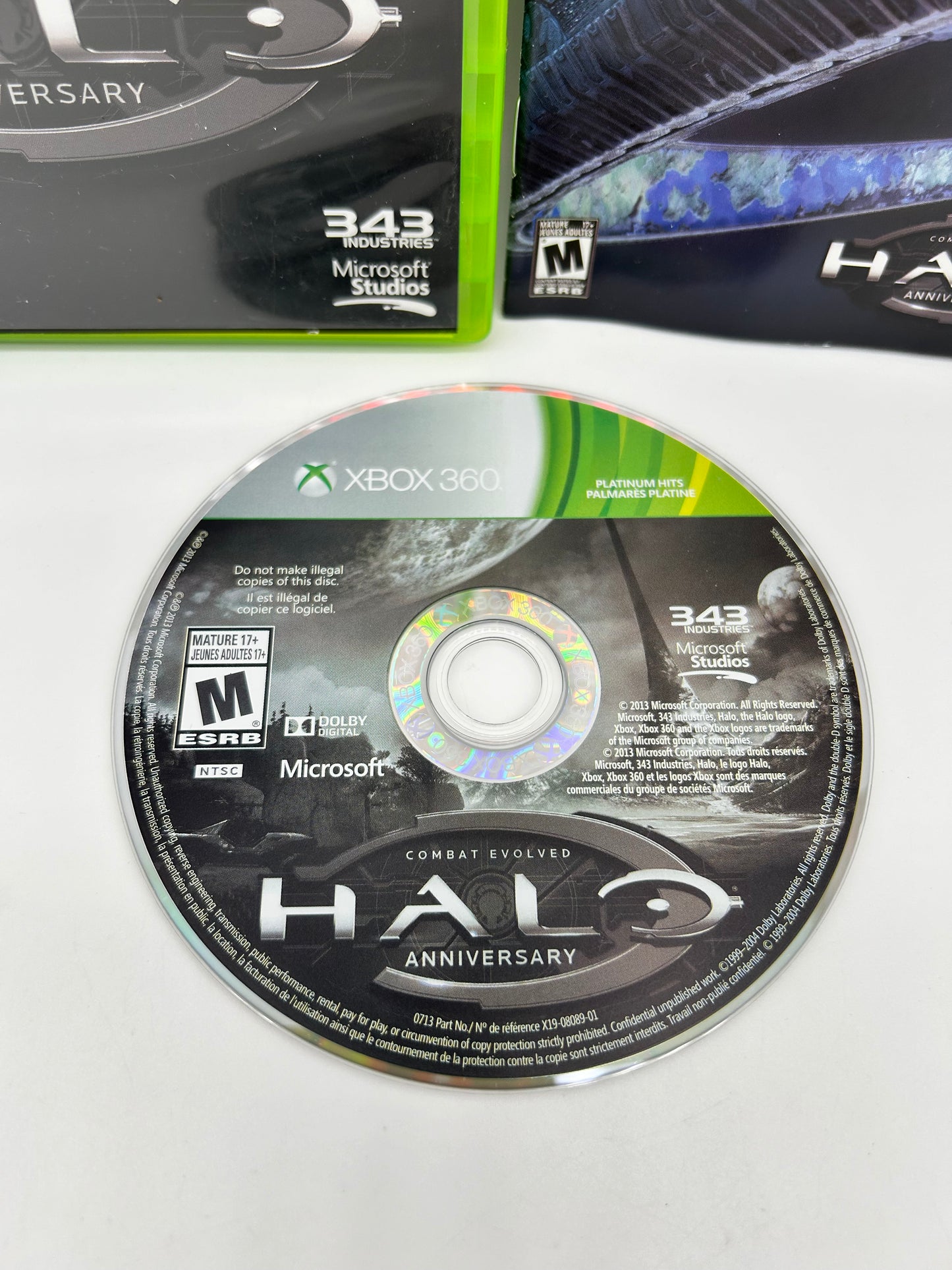 MiCROSOFT XBOX 360 | HALO COMBAT EVOLVED ANNiVERSARY | PLATiNUM HiTS BEST SELLER