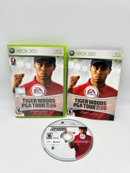 PiXEL-RETRO.COM : MICROSOFT XBOX 360 COMPLETE CIB BOX MANUAL GAME NTSC TIGER WOODS PGA TOUR 06