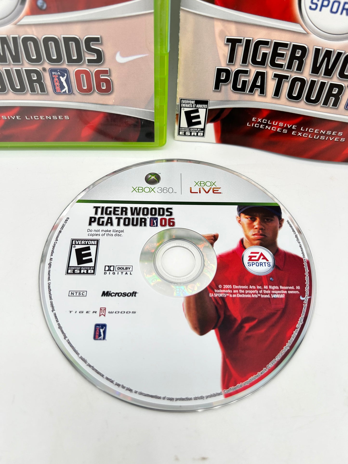 MiCROSOFT XBOX 360 | TiGER WOODS PGA TOUR 06